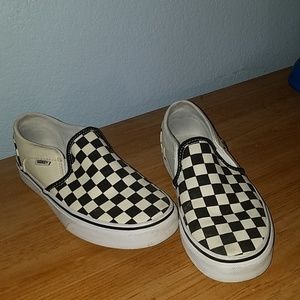 Comfycush Checkerboard Slip-on Shoes
